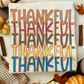FestiviTees Women - Apparel - Shirts - T-Shirts Colorful Thankful Thankful  Graphic Tee
