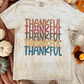 FestiviTees Women - Apparel - Shirts - T-Shirts Colorful Thankful Thankful  Graphic Tee