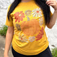 FestiviTees Women - Apparel - Shirts - T-Shirts Daisy Pumpkin Graphic Tee