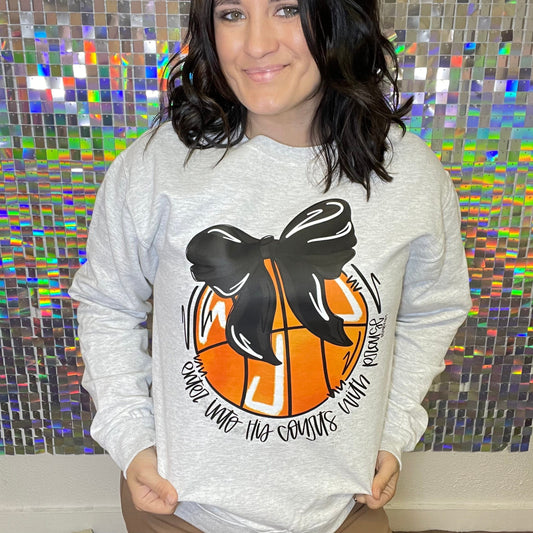 FestiviTees Women - Apparel - Shirts - T-Shirts Enter Into His Courts Graphic Crewneck