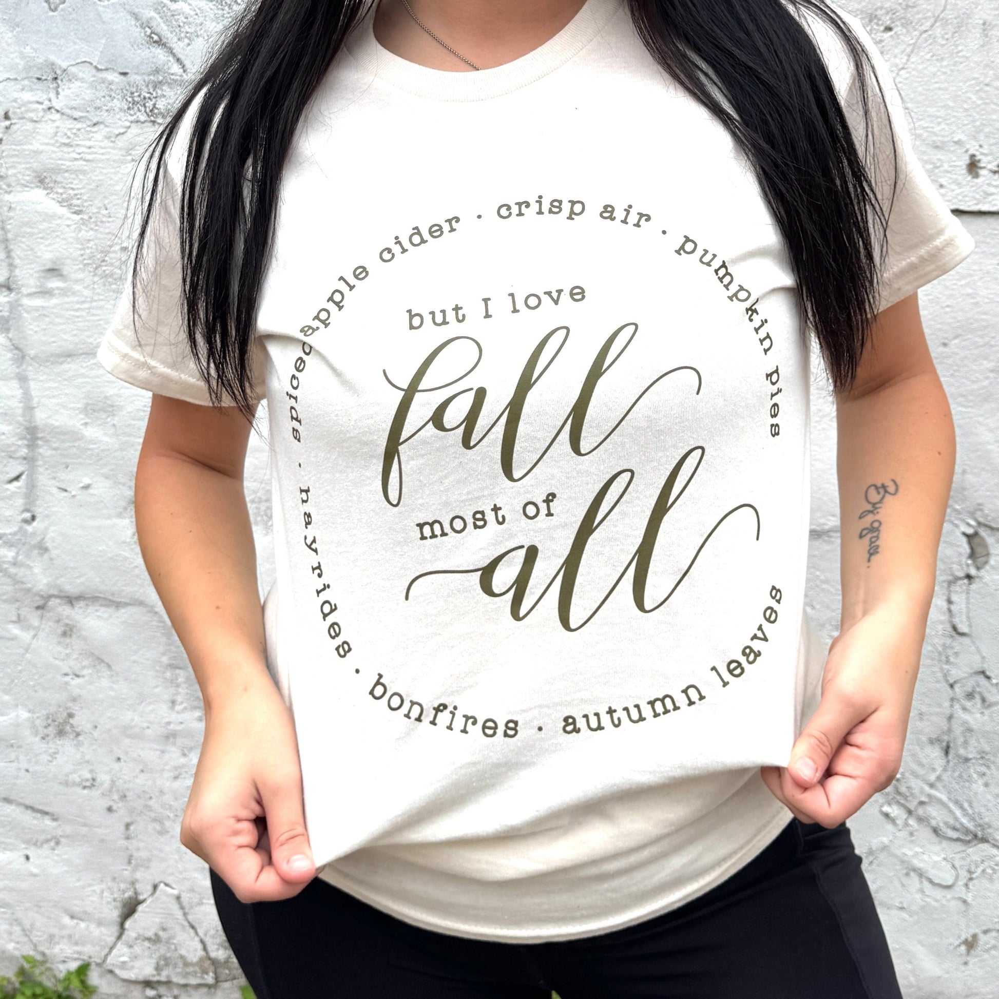 FestiviTees Women - Apparel - Shirts - T-Shirts Fall most of All Graphic Tee