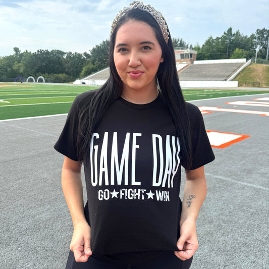 FestiviTees Women - Apparel - Shirts - T-Shirts Game Day Go Fight WIn Graphic Tee