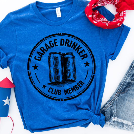 FestiviTees Women - Apparel - Shirts - T-Shirts Garage Club Member Graphic Tee