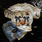 FestiviTees Women - Apparel - Shirts - T-Shirts Halloween Stamps Soft Graphic Tee