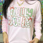 FestiviTees Women - Apparel - Shirts - T-Shirts Holly Jolly Patterns Graphic Tee