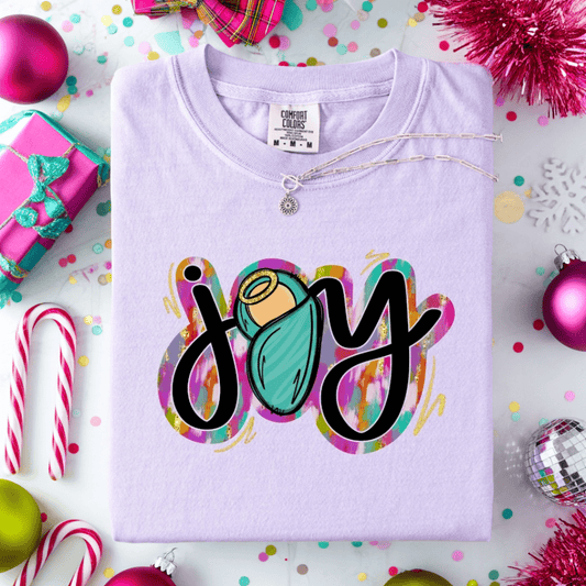 FestiviTees Women - Apparel - Shirts - T-Shirts Joy Baby Jesus Graphic Tee