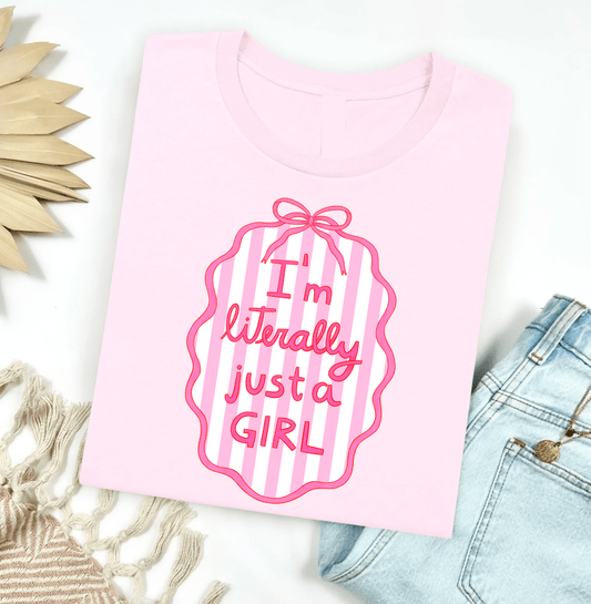FestiviTees Women - Apparel - Shirts - T-Shirts Just a Girl Graphic Tee