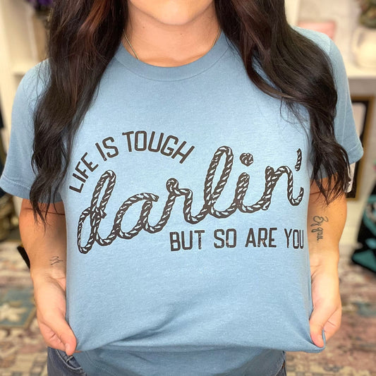 FestiviTees Women - Apparel - Shirts - T-Shirts Life Is Tough Graphic Tee