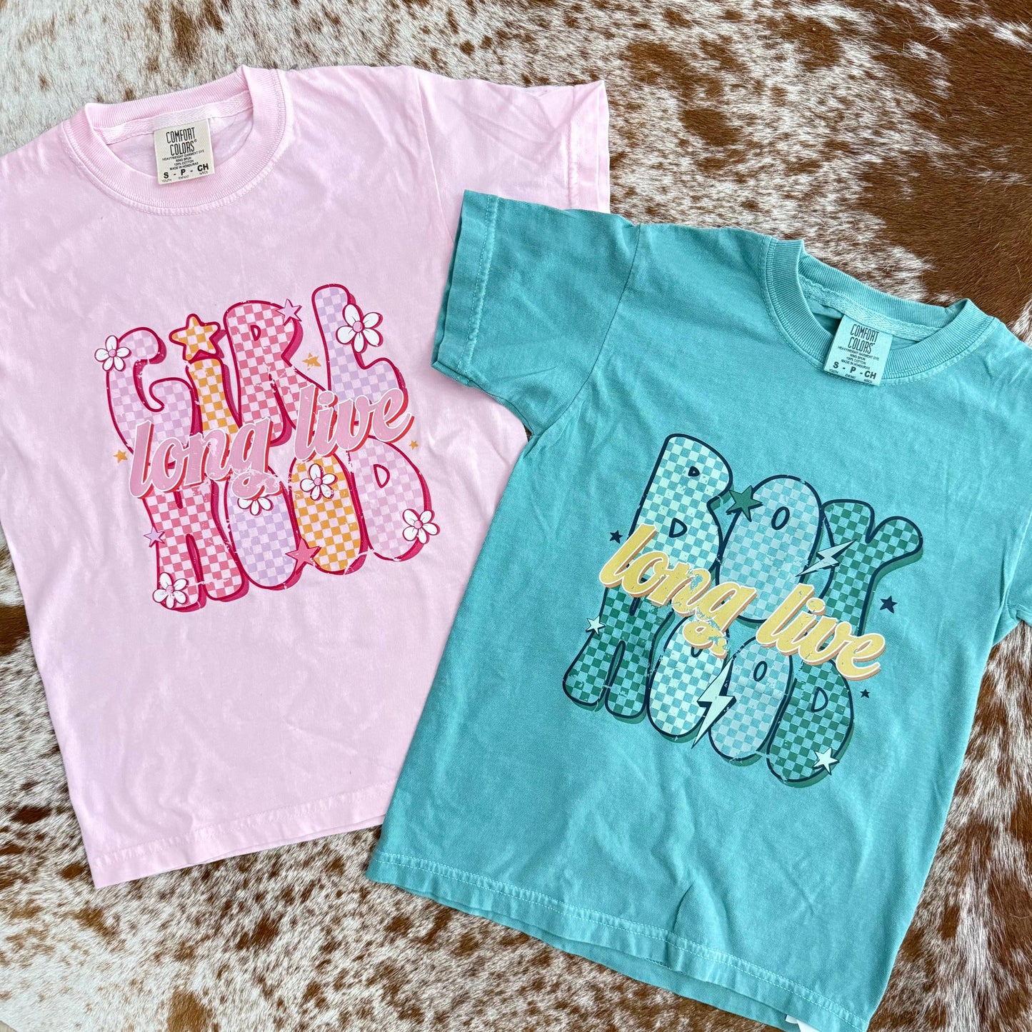 FestiviTees Women - Apparel - Shirts - T-Shirts Long Live Boy & Girl Hood Graphic Tee