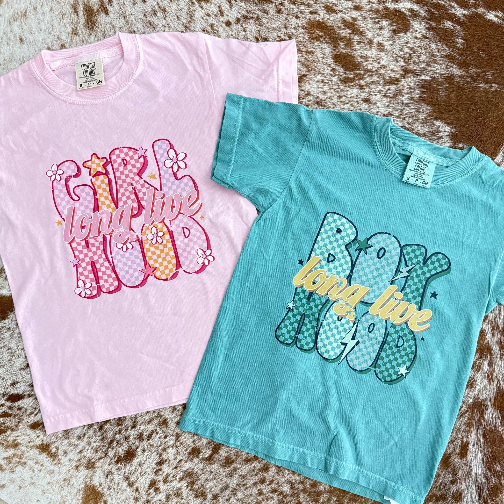 FestiviTees Women - Apparel - Shirts - T-Shirts Long Live Boy & Girl Hood Graphic Tee