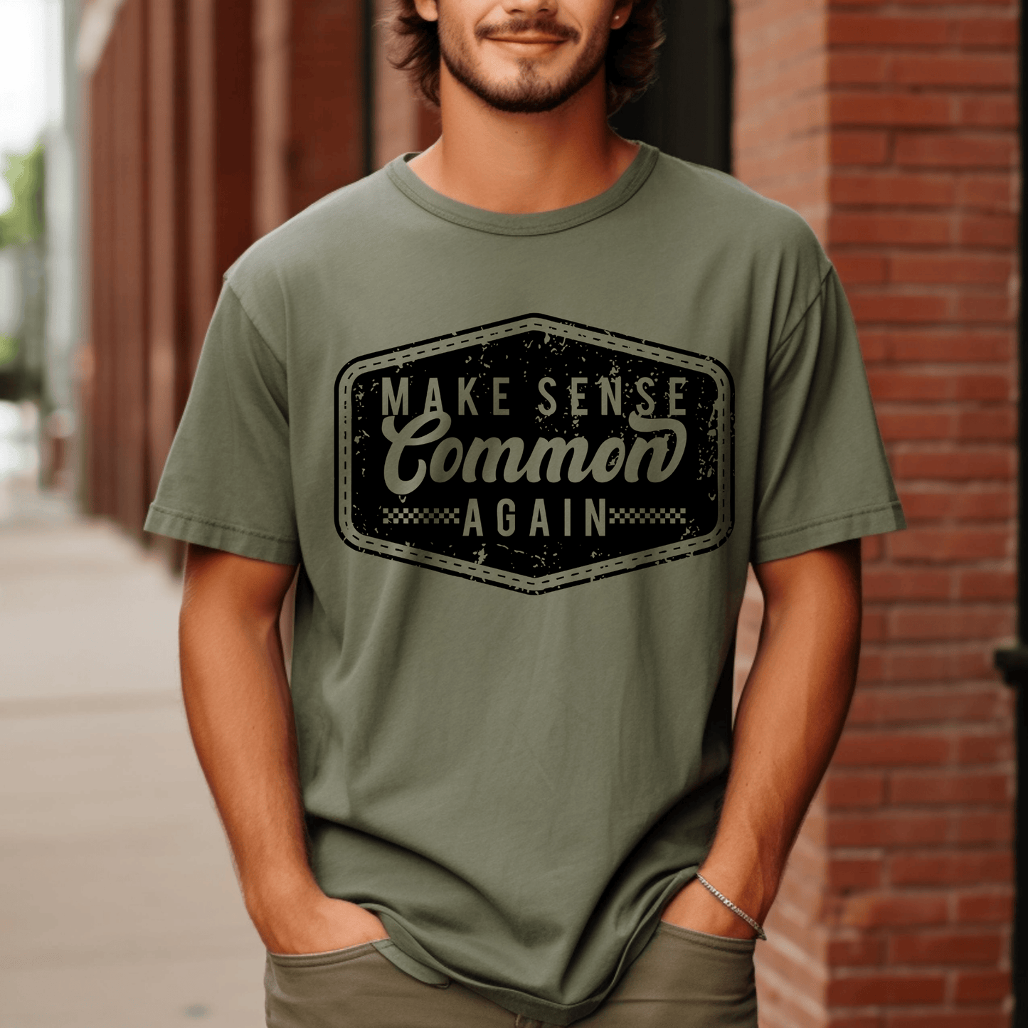 FestiviTees Women - Apparel - Shirts - T-Shirts Make Sense Common Again Graphic Tee