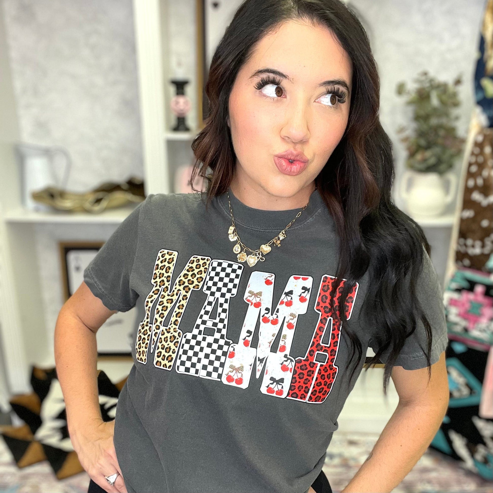 FestiviTees Women - Apparel - Shirts - T-Shirts Mama Cherries Tee