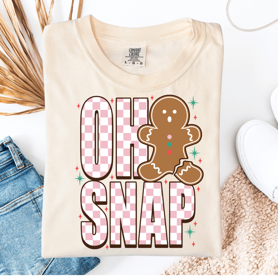 FestiviTees Women - Apparel - Shirts - T-Shirts Oh Snap GInger Graphic Tee