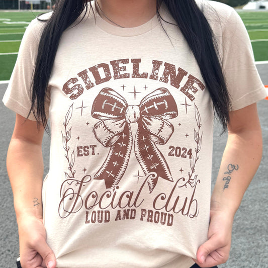 FestiviTees Women - Apparel - Shirts - T-Shirts Sideline Social Club Graphic Tee