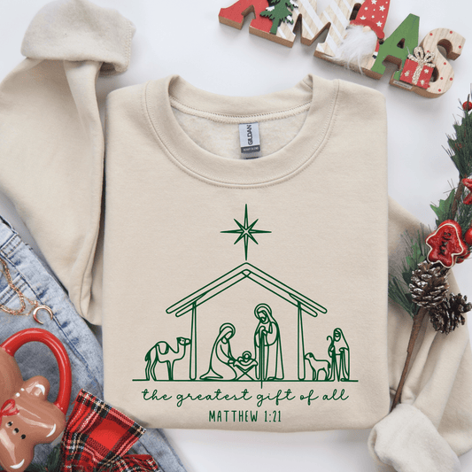 FestiviTees Women - Apparel - Shirts - T-Shirts The Greatest Gift Of All Tee/Sweatshirt