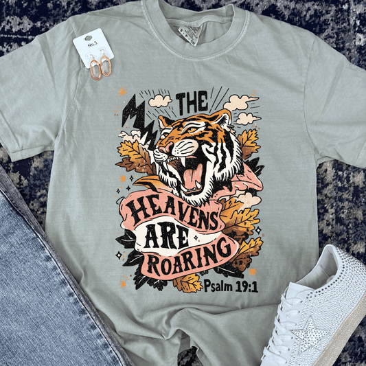 FestiviTees Women - Apparel - Shirts - T-Shirts The Heavens Are Roaring Graphic Tee