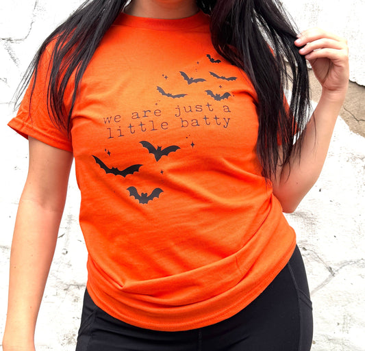 FestiviTees Women - Apparel - Shirts - T-Shirts We are all a little Batty Graphic Tee