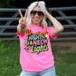 FestiviTees Women - Apparel - Shirts - T-Shirts Western Night & Neon Lights Graphic Tee