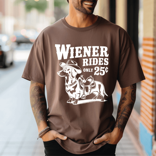 FestiviTees Women - Apparel - Shirts - T-Shirts Wiener Rides Graphic Tee