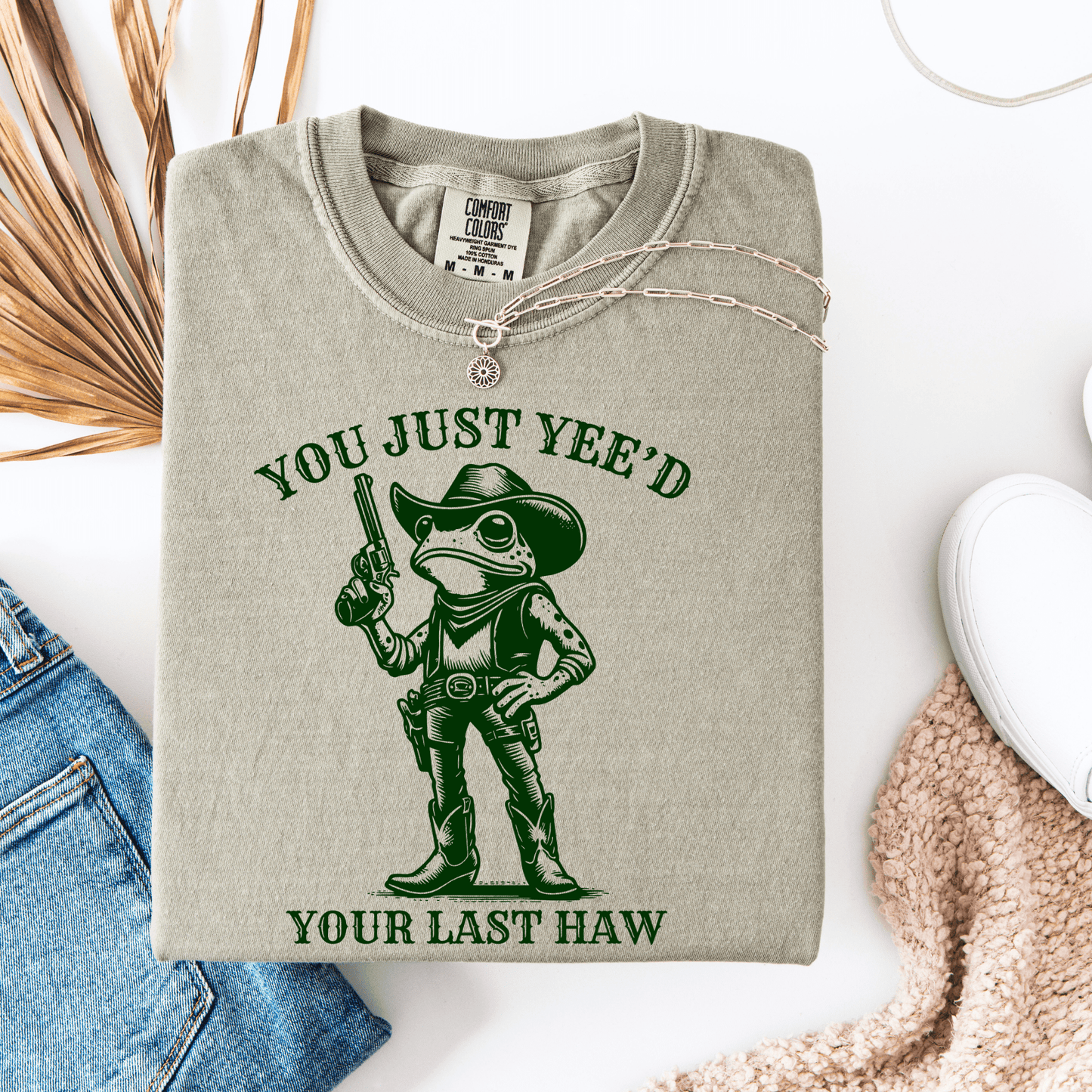 FestiviTees Women - Apparel - Shirts - T-Shirts Yee'd Your Last Haw Frog Graphic Tee