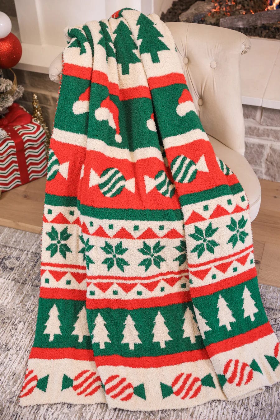 Jess Lea Blanket Cozy Christmas Nights Blanket