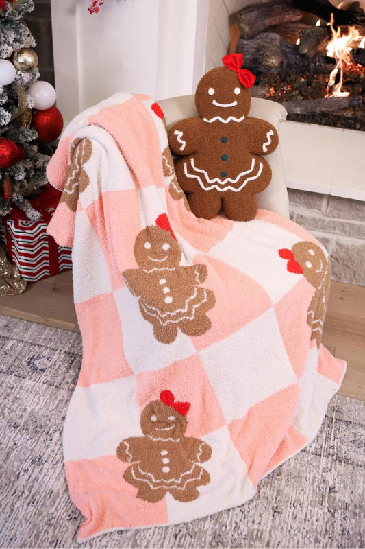 Jess Lea Blanket Gingerbread Girl Blanket