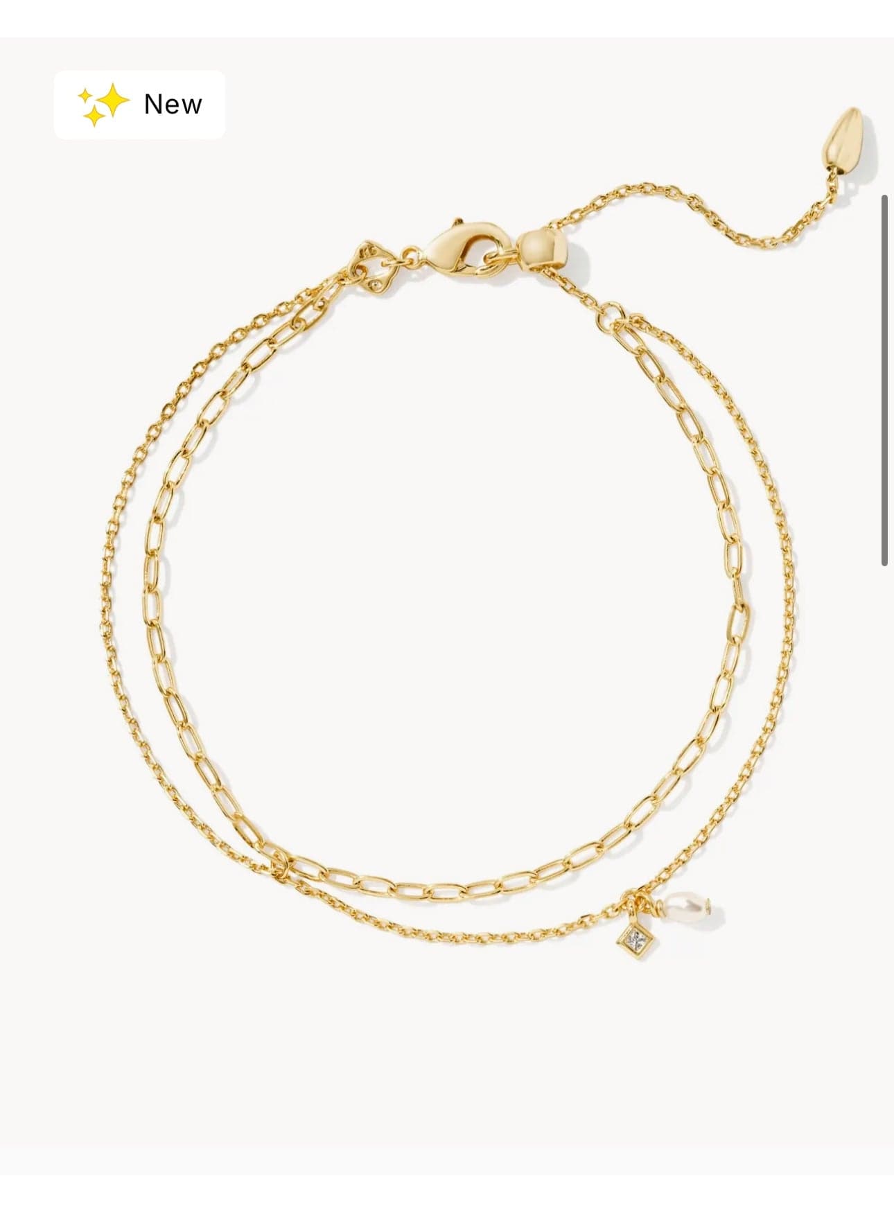 Kendra Scott Women - Accessories - Bracelet Eve Multi STRND BRC Gold White Pearl | Kendra Scott