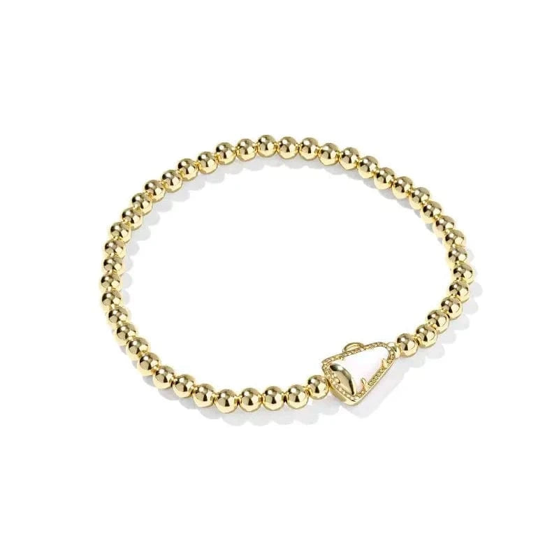 Kendra Scott Women - Accessories - Earrings Cheer Gold Stretch Bracelet| Kendra Scott