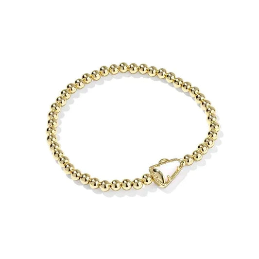 Kendra Scott Women - Accessories - Earrings Cheer Gold Stretch Bracelet| Kendra Scott