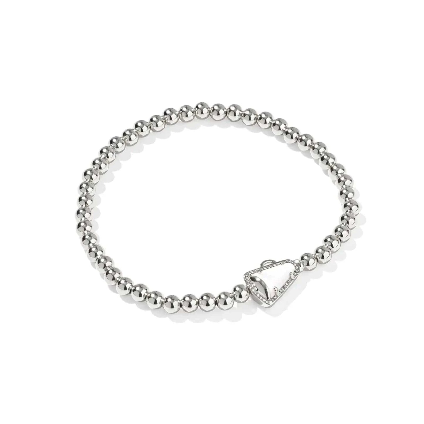 Kendra Scott Women - Accessories - Earrings Cheer Silver Stretch Bracelet| Kendra Scott