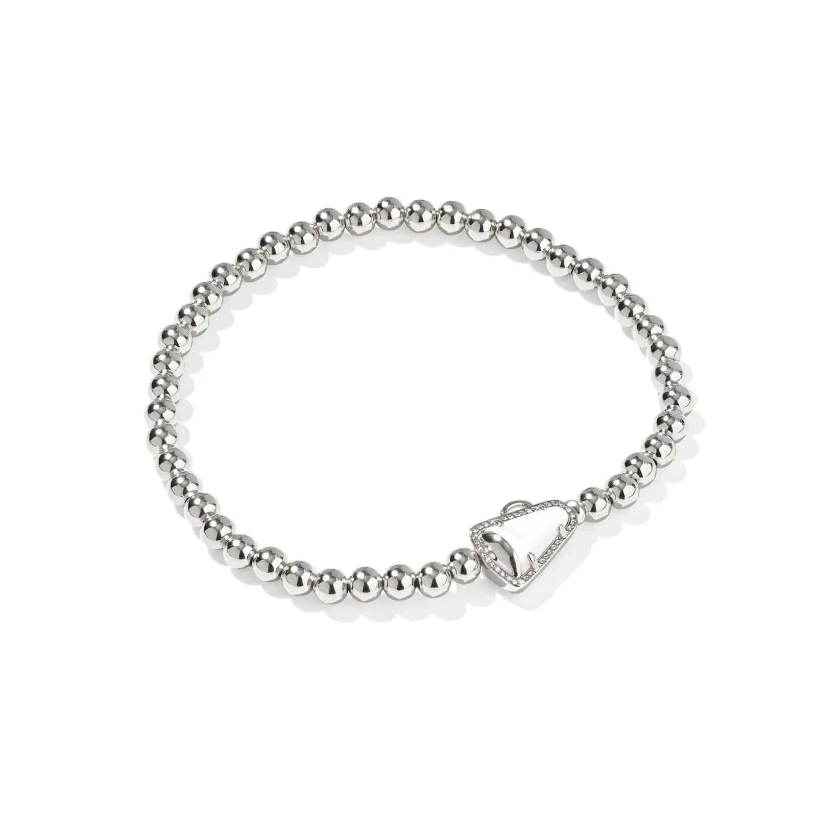 Kendra Scott Women - Accessories - Earrings Cheer Silver Stretch Bracelet| Kendra Scott