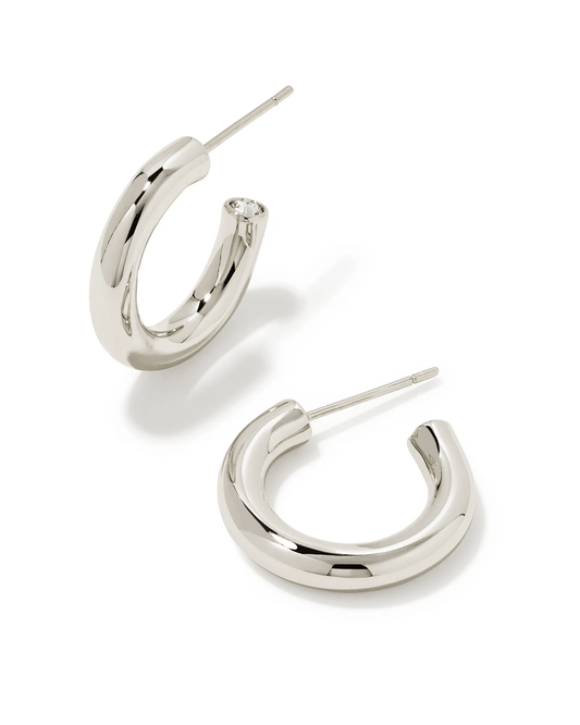 Kendra Scott Women - Accessories - Earrings Colette Huggie Earrings in Silver | Kendra Scott