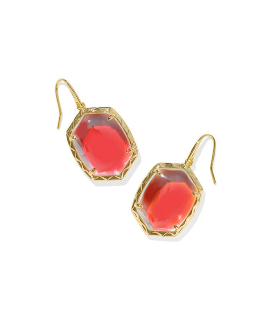 Kendra Scott Women - Accessories - Earrings DAPHNE DROP EARRINGS GOLD DICHROIC GLASS | Kendra Scott