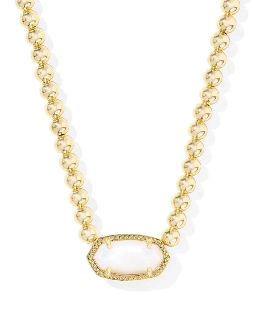Kendra Scott Women - Accessories - Earrings Elisa Gold Beaded Necklace| Kendra Scott