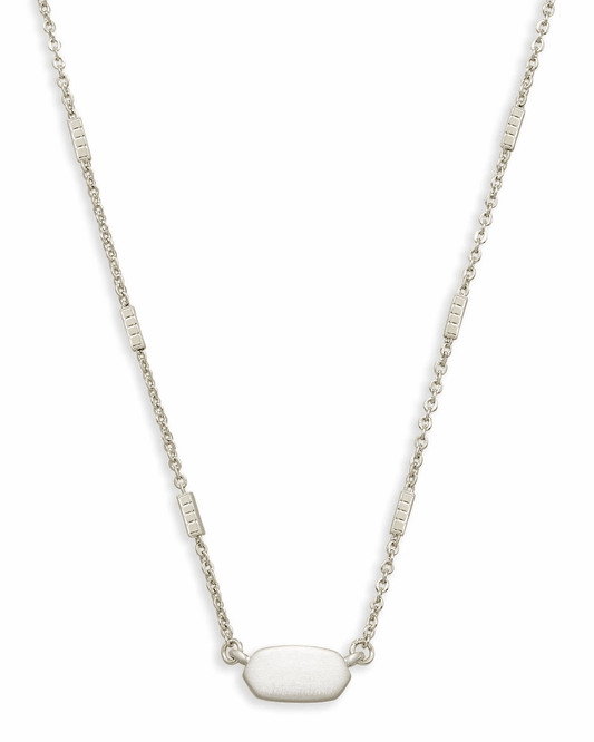 Kendra Scott Women - Accessories - Earrings Fern Pendant Necklace in Silver | Kendra Scott