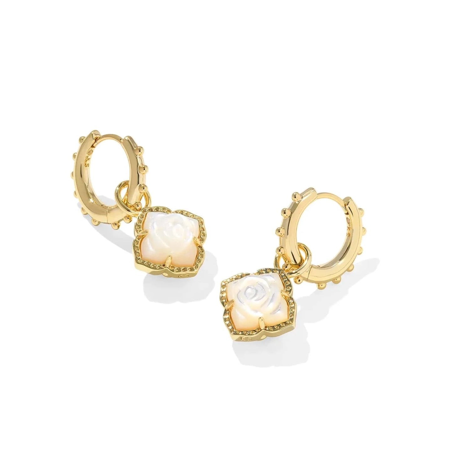 Kendra Scott Women - Accessories - Earrings Mallory Rose Gold Huggie Earrings | Kendra Scott