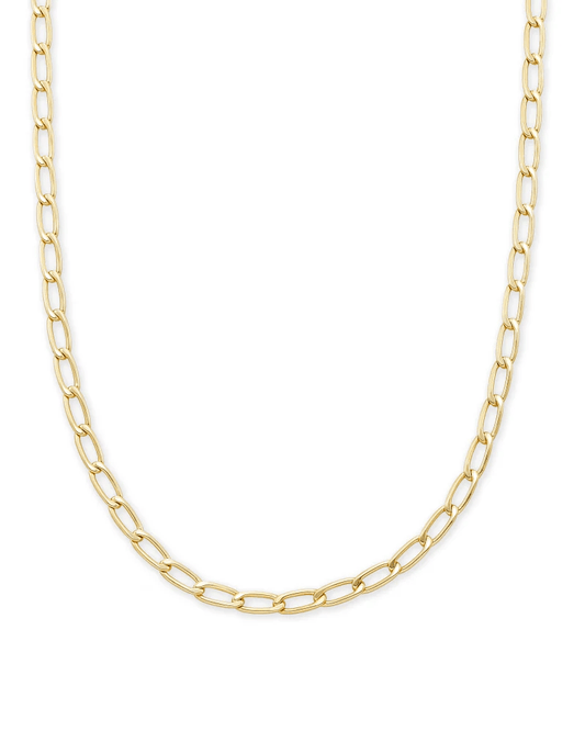 Kendra Scott Women - Accessories - Earrings Merrick Chain Necklace in Gold | Kendra Scott