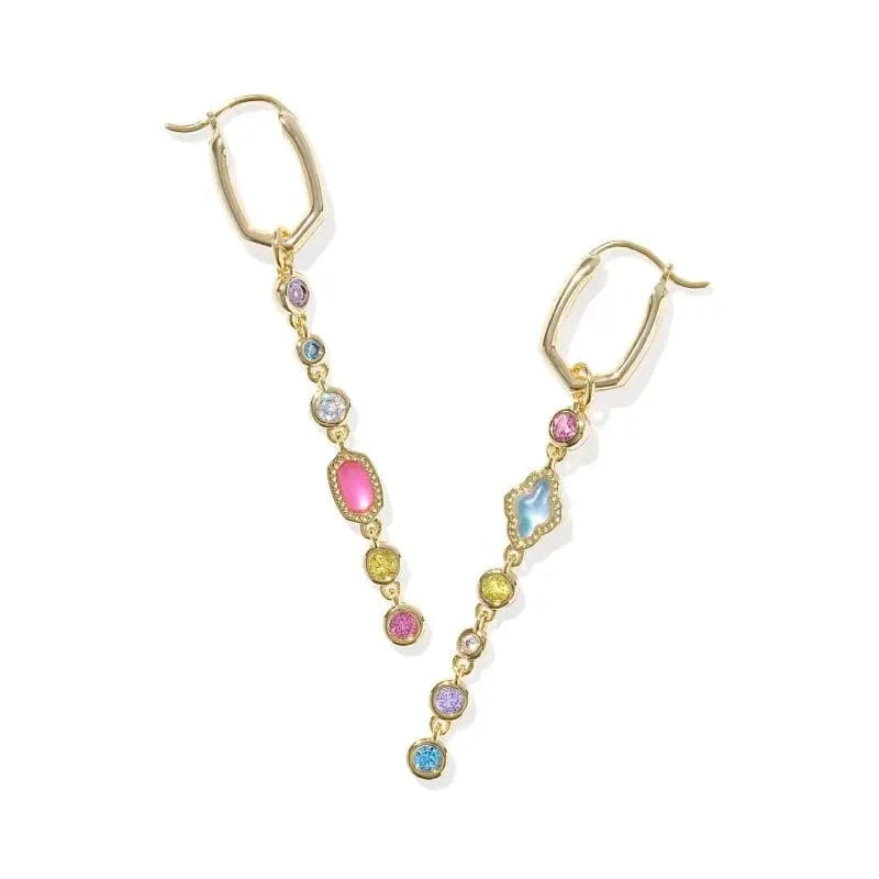 Kendra Scott Women - Accessories - Earrings Mini Elisa and Abbie Gold Huggie Earrings | Kendra Scott