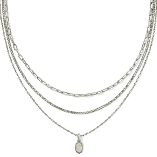 Kendra Scott Women - Accessories - Earrings MINI ELISA TRIPLE STRAND NECKLACE | Kendra Scott