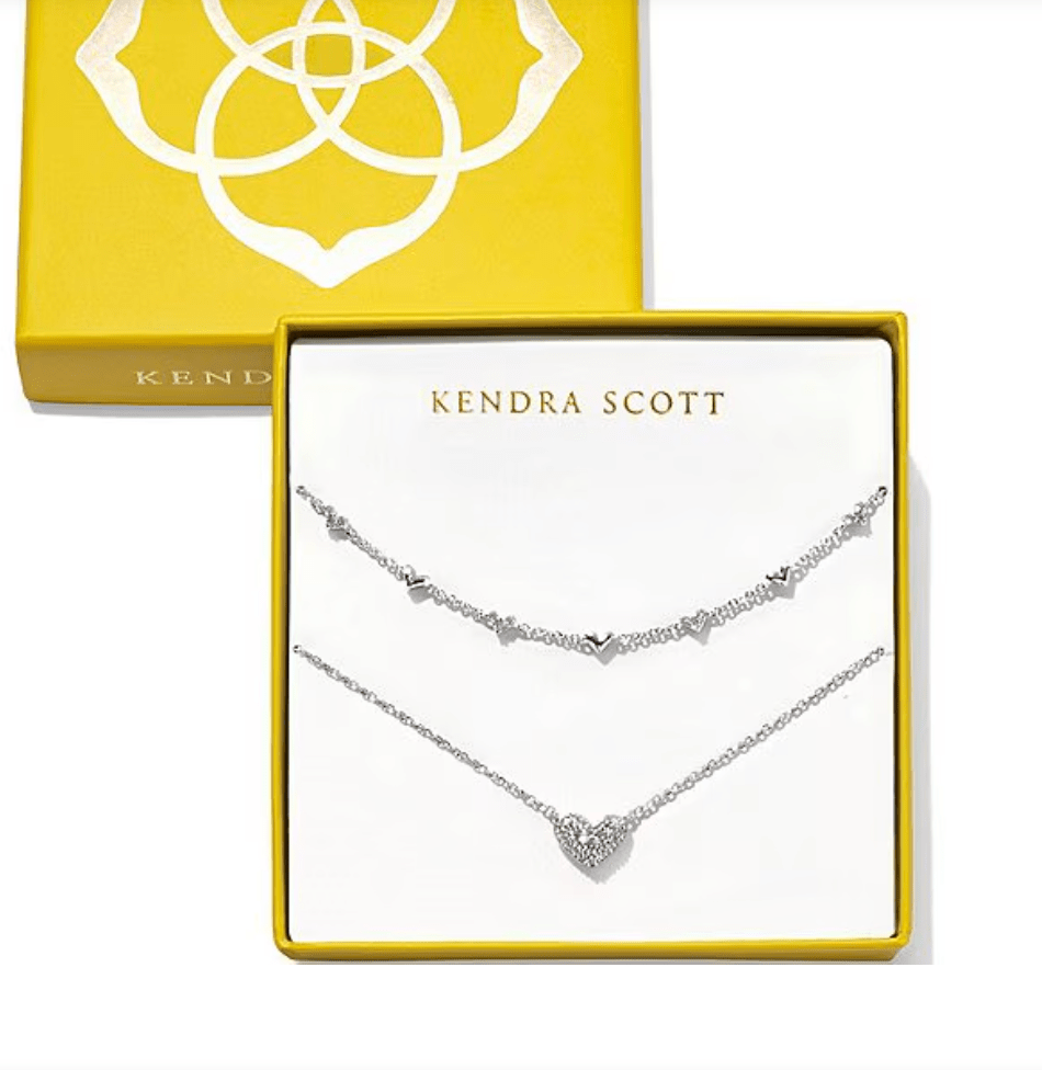 Kendra Scott Women - Accessories - Necklace Ari Haven Hrt Nck Gft Set Silver | Kendra Scott