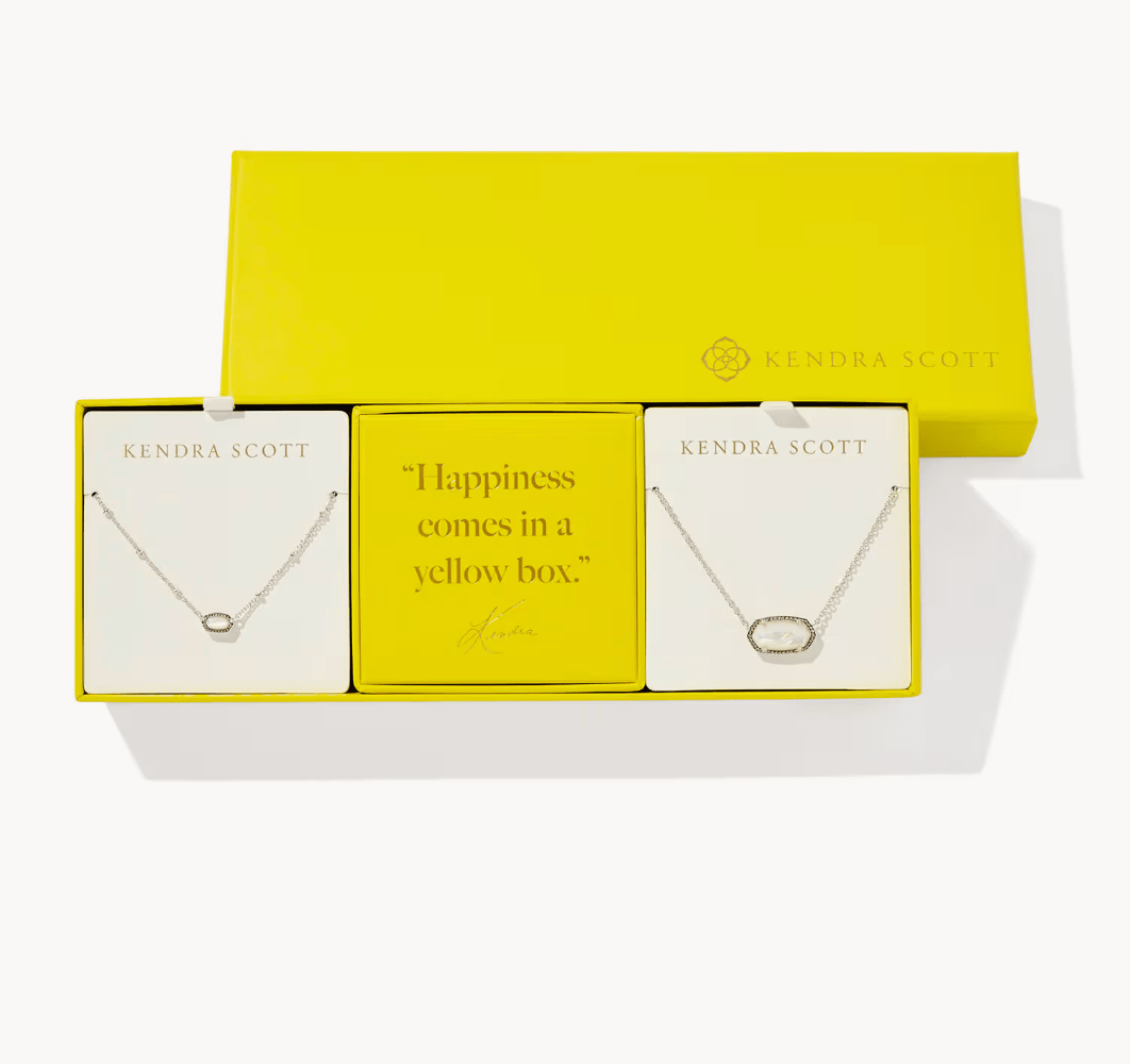 Kendra Scott Women - Accessories - Necklace Elisa Silver Gift Set of 2 | Kendra Scott
