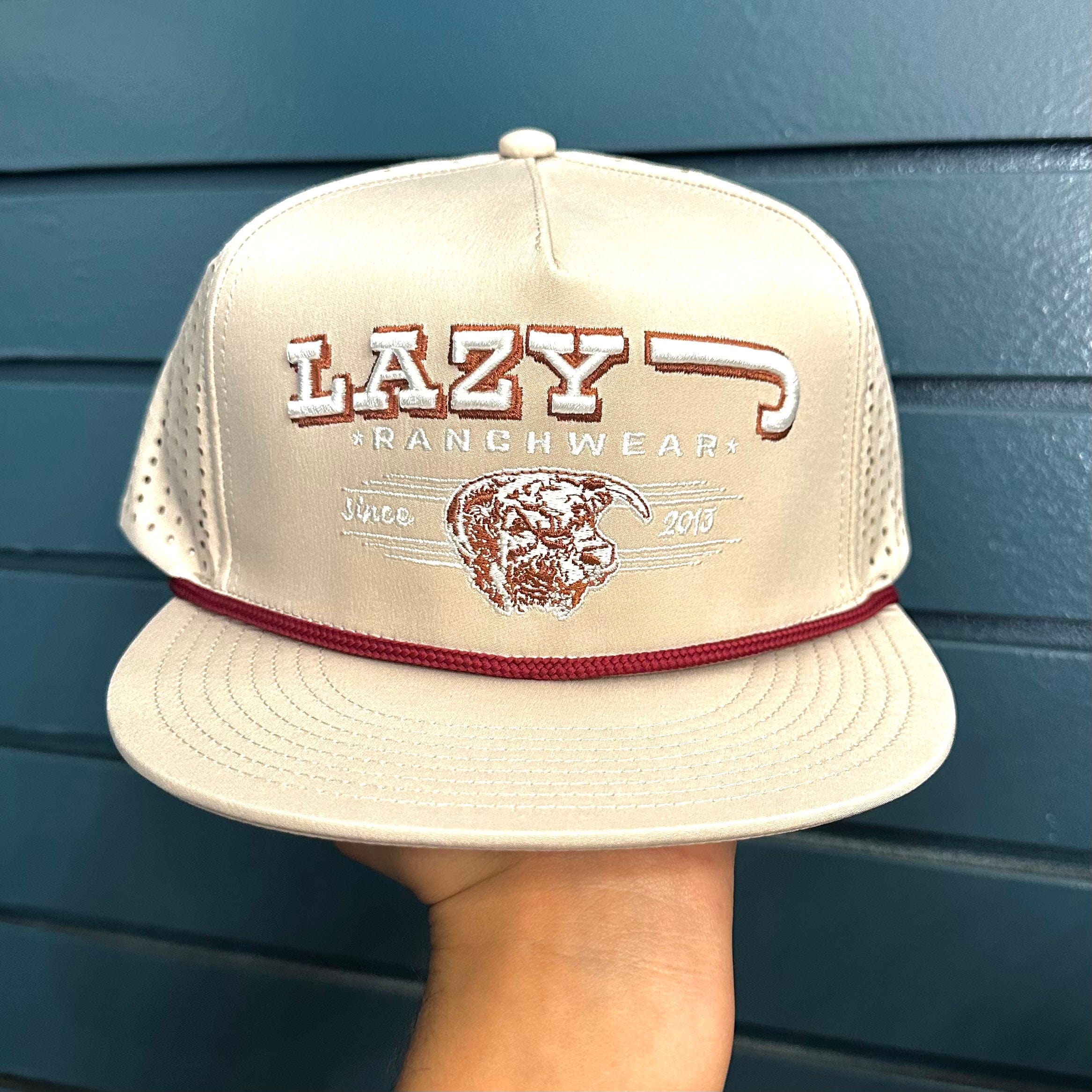 Lazy J Ranch Wear Tan Performance Cap