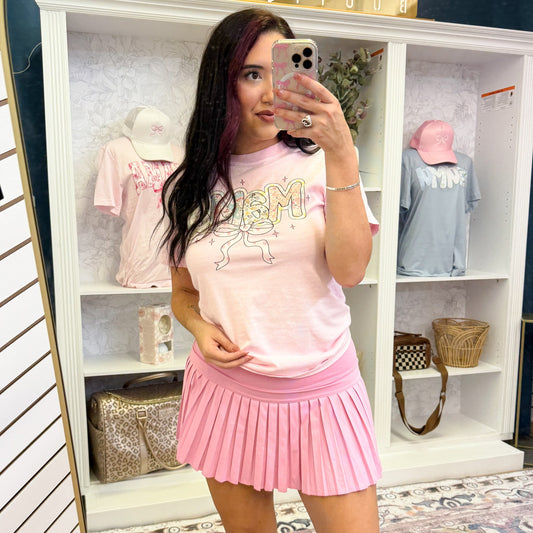 Simply Southern Women - Apparel - Shirts - Pull Over Simply Southern Pink Pleated Skirt