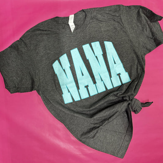 Simply Southern Women - Apparel - Shirts - T-Shirts Nana University Print Soft Graphic Tee