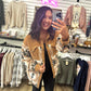 Simply Southern Women - Apparel - Shirts - T-Shirts Simply Southern Fuzzy Corded Aztec Sherpa