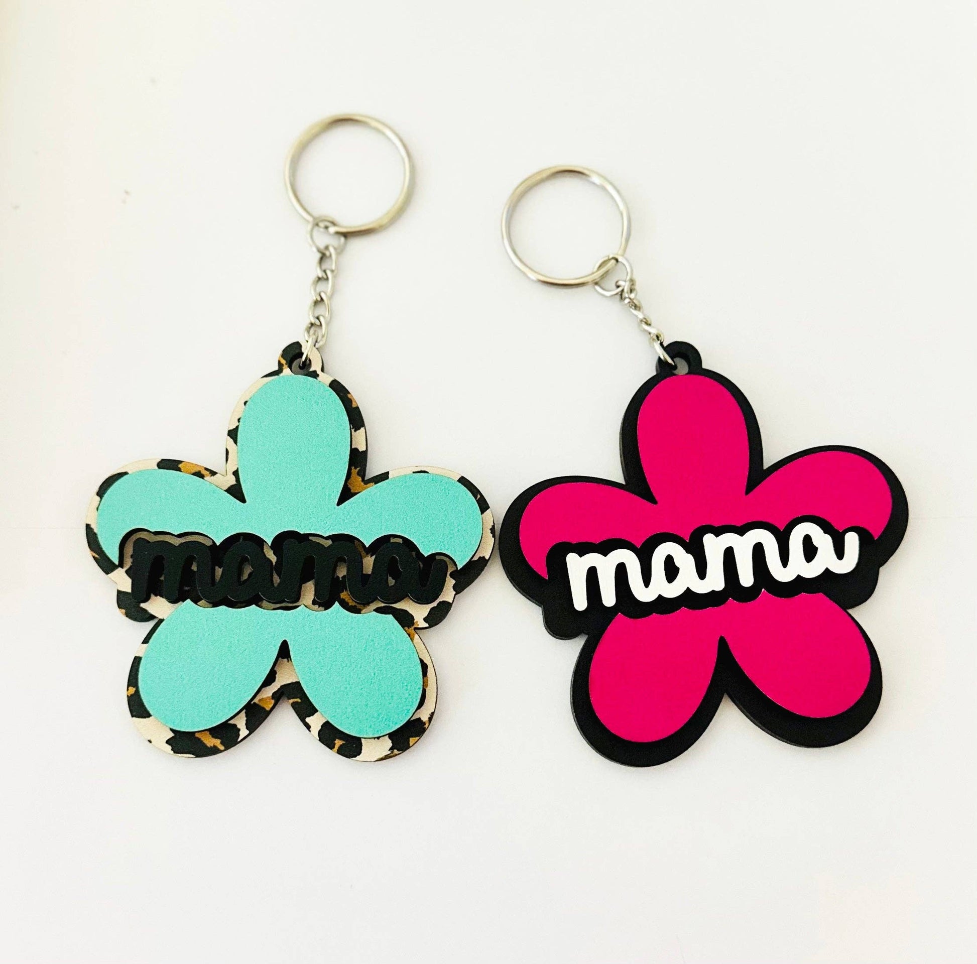 Southern Attitude Designs Inc Blouses Leopard Mama Mama Keychains