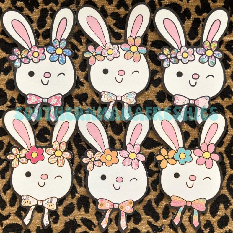 Southern Mama Freshies & More Cute Bunny- Cardstock Easter Freshie 