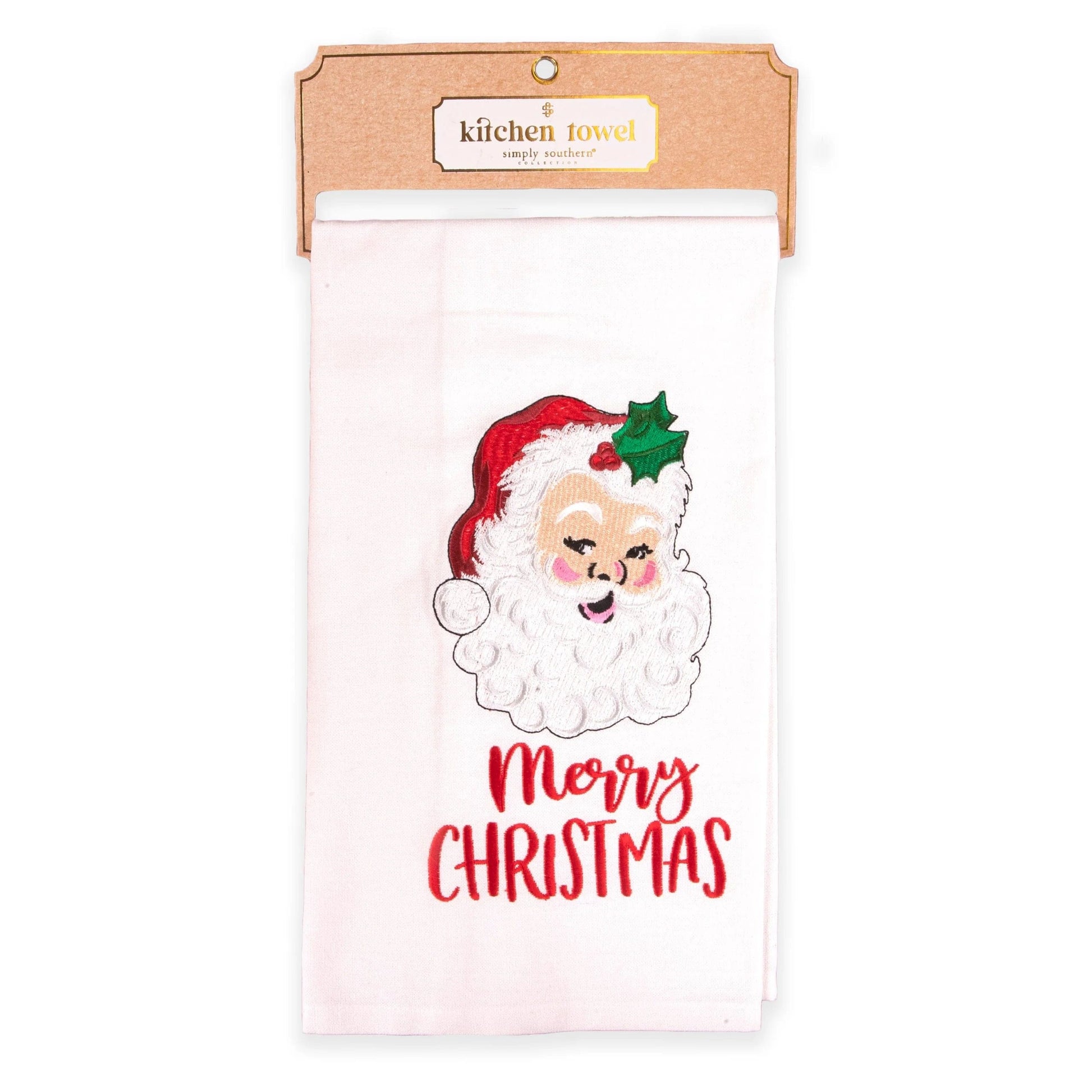 The Royal Standard Coolie - Can - Drink Santa Merry Christmas Simply Southern Christmas Towel