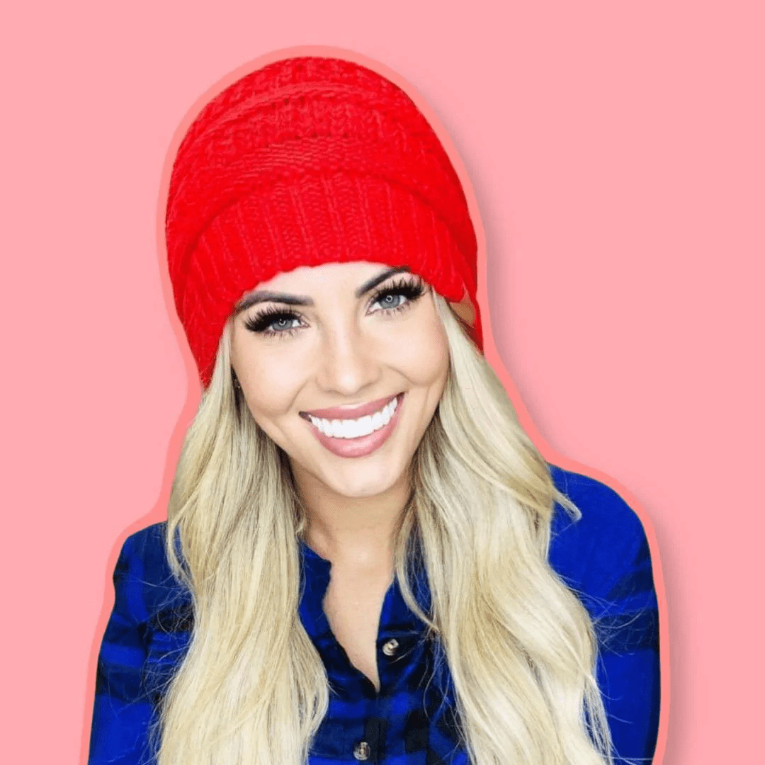 Envy Stylz Boutique Criss Cross Beanie