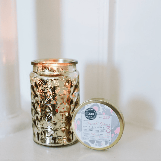 Envy Stylz Boutique Fragrance - Candle Bridgewater Sweet Grace Small Gold Candle
